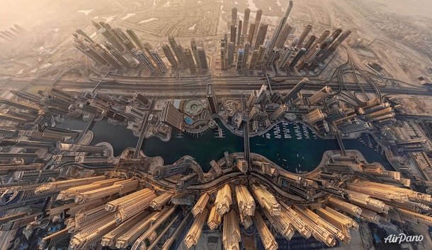 Dubai from sky