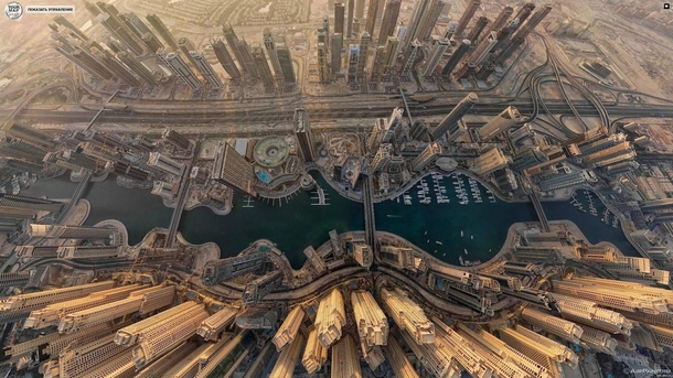 Dubai Marina Aerial 