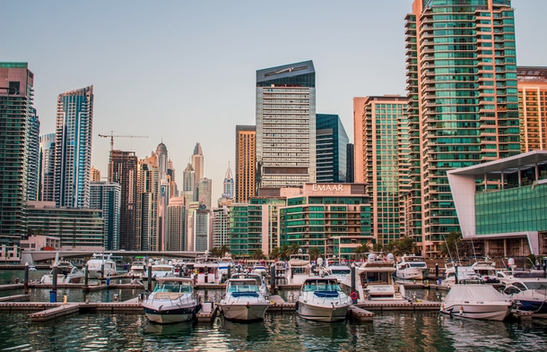 Dubai marina UAE