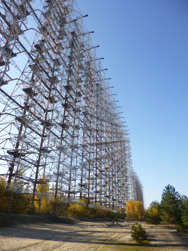 Duga- radar array Chernobyl AKA - Russian Woodpecker 