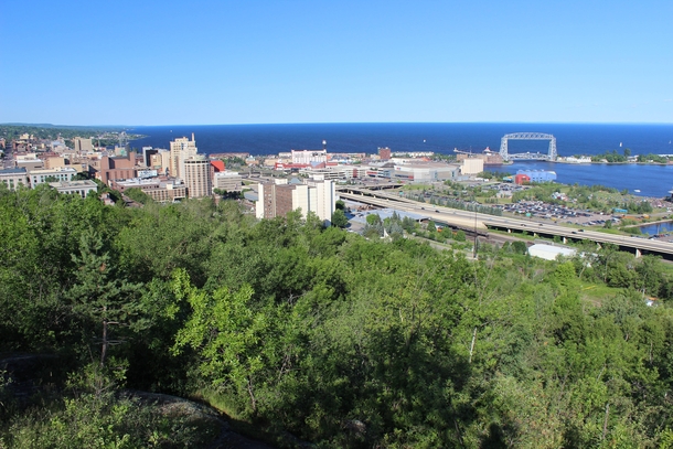 Duluth Minnesota The far western end of the St Lawrence Seaway 