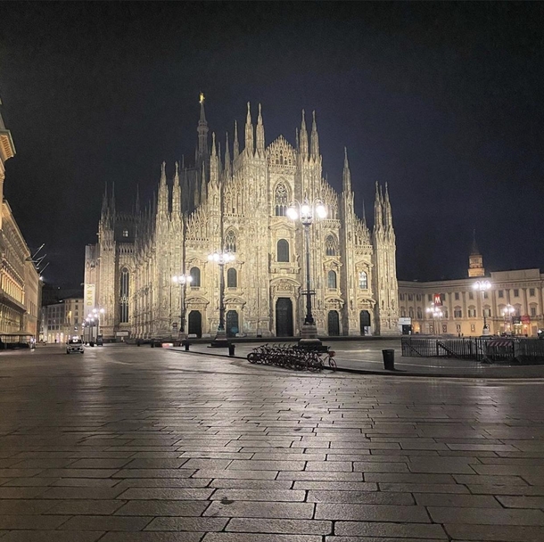 Duomo italia after corona virus 