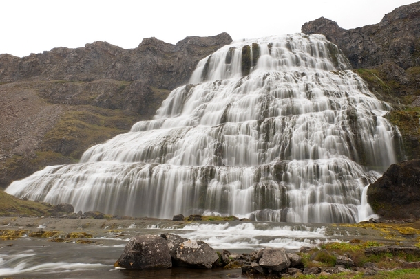 Dynjandi Waterfall Iceland 