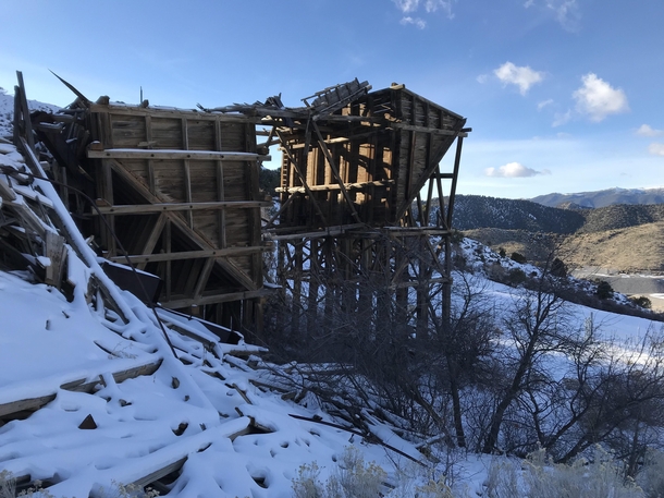 Eagle and Bluebell mine mill Eureka Utah