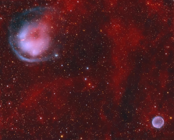 EAPOD April nd  Planetary nebulae in the clouds of Cassiopeia  Boris Vladimirovich
