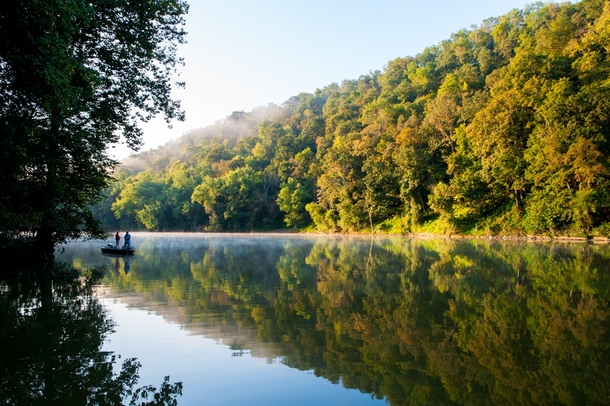 Early morning on the Kentucky River 