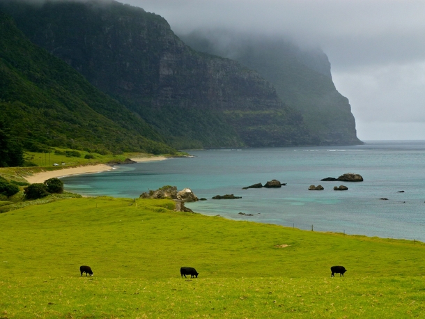 EarthPorn in the form of beautiful Lord Howe Island Australia 