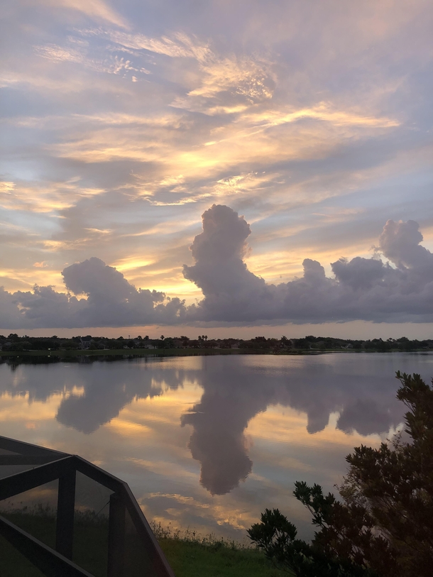 Easter Island Heads over Orlando Florida