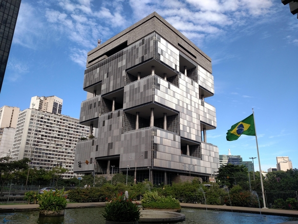 Edise building in Rio de Janeiro Brazil 