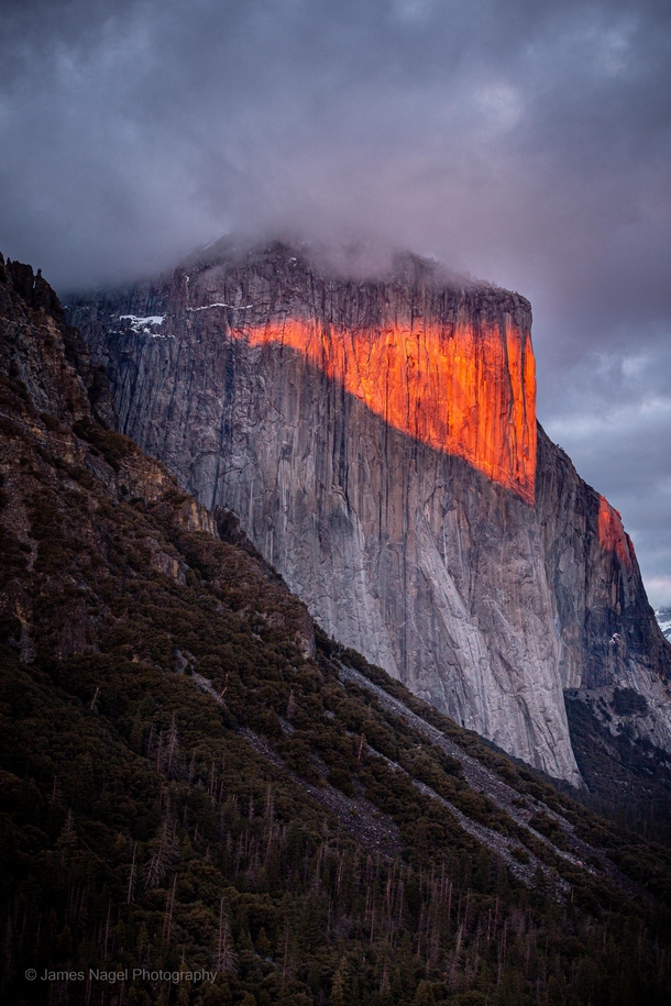 El Capitan with a Daft Punk Tribute Yosemite CA 