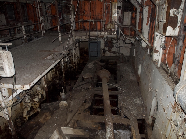 Engine Room Of The L Wade Childress