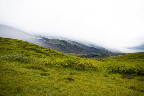 Engulfed by Clouds - Iceland 