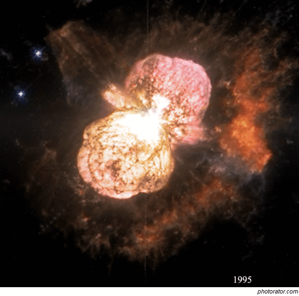 Eta Carinae and the Expanding Homunculus Nebula  Dec  