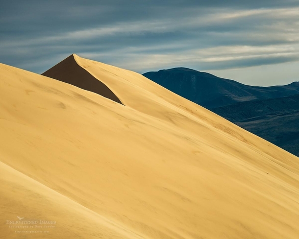 Eureka Dunes in Death Valley National Park California  IG enlightenedimages_ig