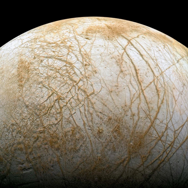 Europa one of the several moons of Jupiter