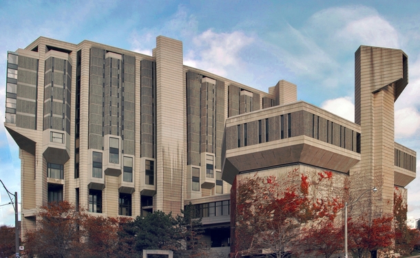 Extreme Brutalism - the Robarts Library at U of T by Mathers amp Haldenby Architects 