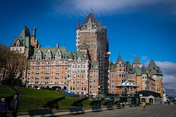 Fairmont Le Chteau Frontenac hotel Quebec City Canada 