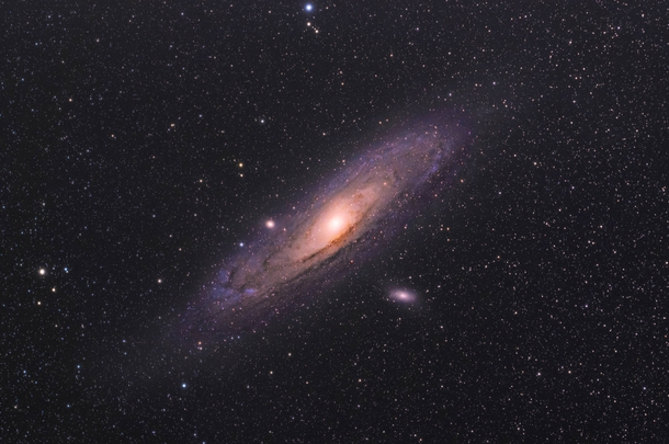 First attempt at the Andromeda Galaxy