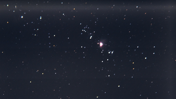 First attempt in getting the Orion Nebula Bortle - Untracked