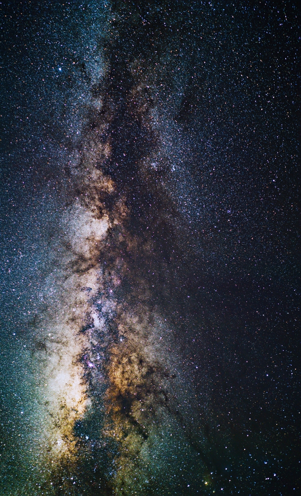 First Attempt of the Galactic Core in Tier  Conditions last weekend 