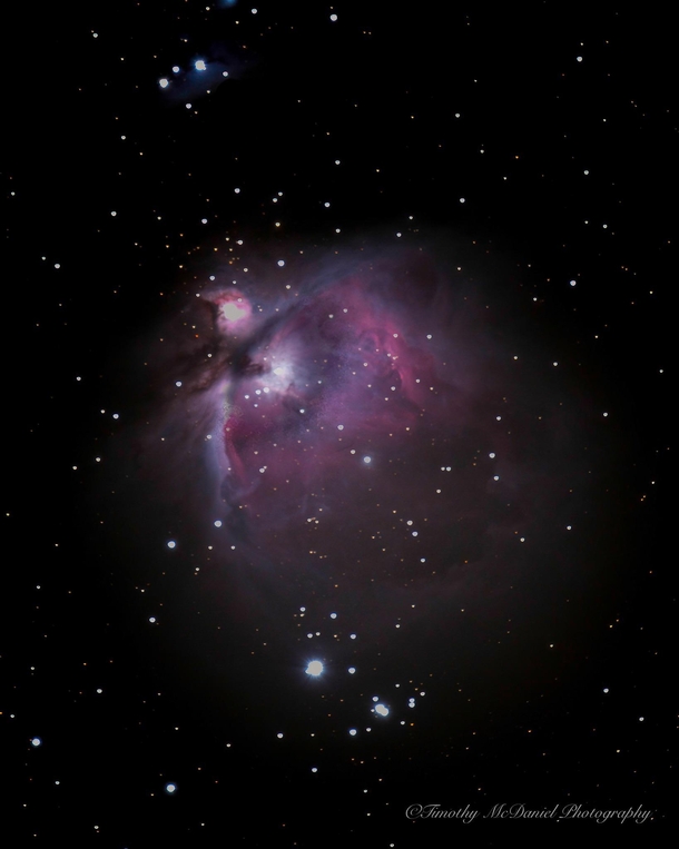 First DSO w Nikon Zii M Orion Nebula