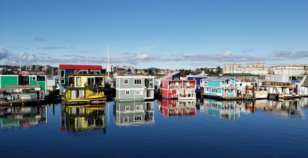 Fishermans Wharf - Victoria British Columbia Canada 