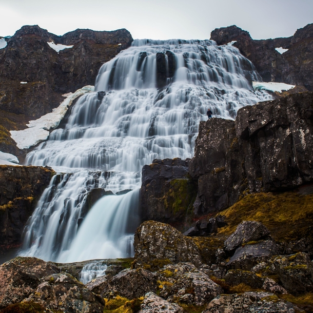 Fjallfoss Iceland - This image doesnt even shows its massive size 