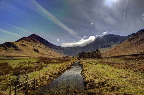 Fleetwith Pike from Buttermere - UK - Lake District 