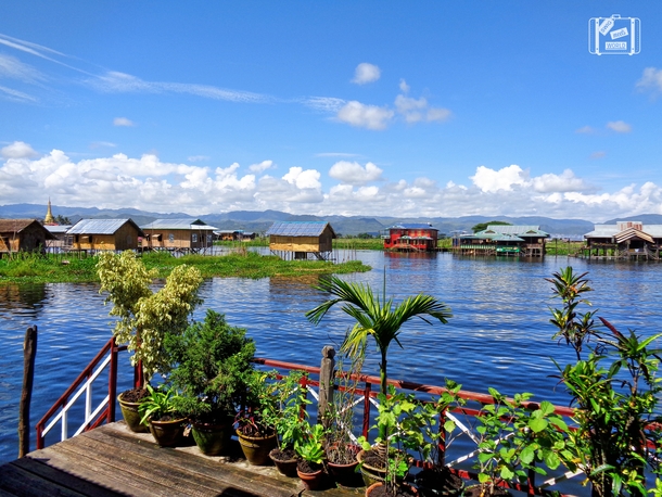 Floating Village on Inle Lake Myanmar 