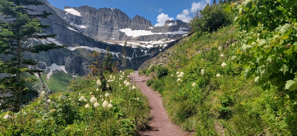 For a second there I thought I was in the Disney movie Grinnell Glacier trail Montana 