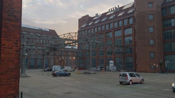 Former AEG factory in Berlin Germany 
