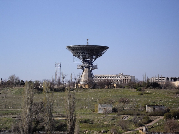 Former Base of Soviet Lunar Operations at Shkolnoye Crimea 