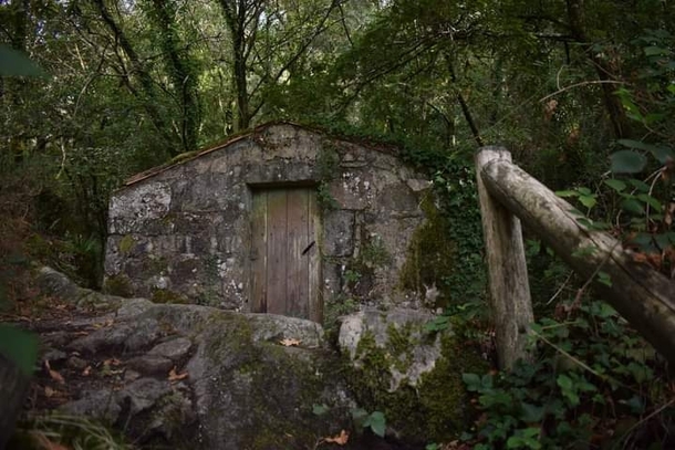 Former mill in Galicia Spain