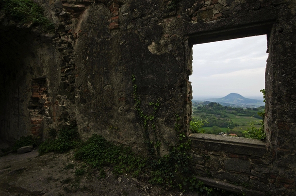 Fort on top of Rocca Pendice Veneto Italy 
