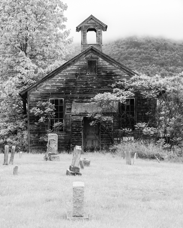 Found an old church tucked away in the mountains of Tennessee 