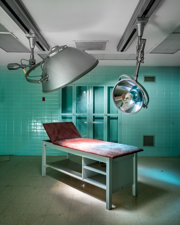 Found the surgical suite inside an abandoned State Hospital 
