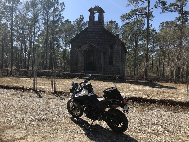 Found this old church in Francis Marion National Forest while riding really would like to know its history