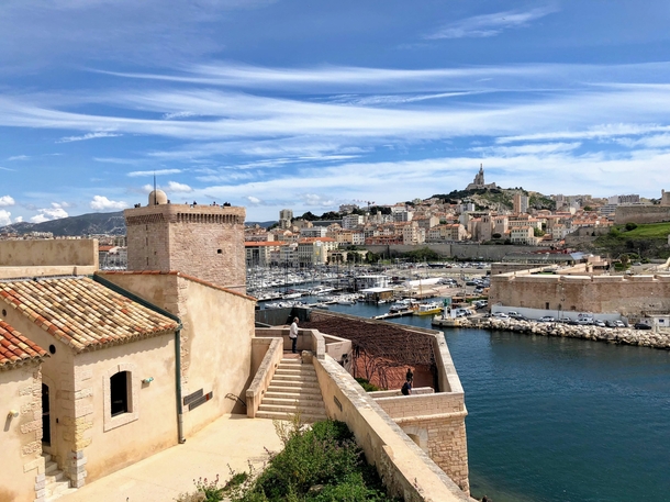 France - Marseille - The ramparts of Fort Saint-Jean