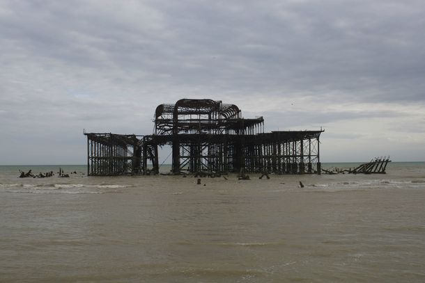 Friend and I paid a visit to the West Pier in Brighton England 