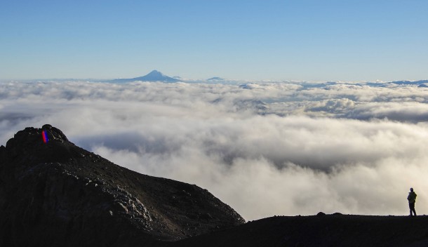 From one volcano to another Villarrica Chile 