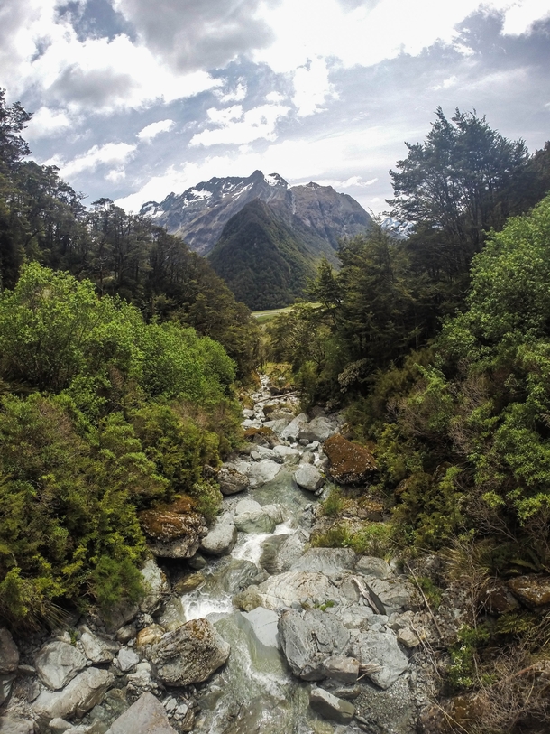 From the Routeburn Track New Zealand 