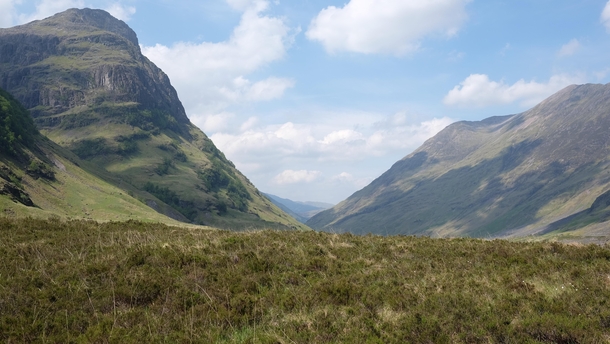 From the Valley of the Three Sisters in Glencoe Scotland 