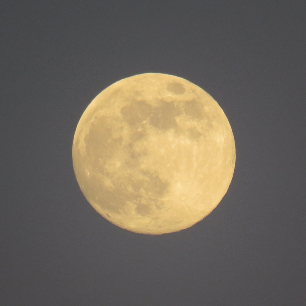 Full Moon through a Canon SX