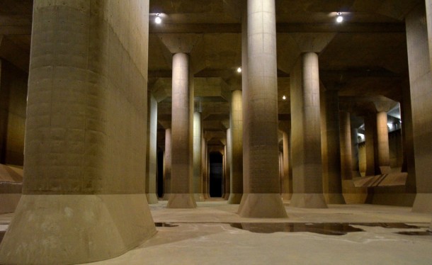 G-Cans Project Japan worlds largest underground flood water diversion facility 