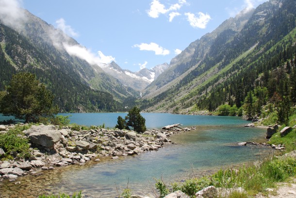 Gaube Lake in Hautes-Pyrnes France 