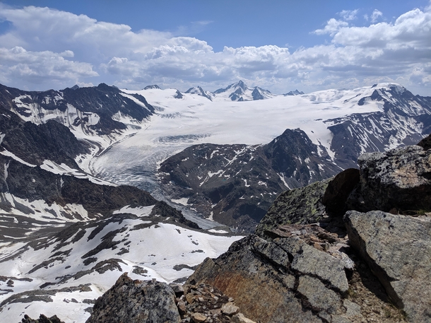 Gepatschferner Glacier tztaler Alpen Mountains Kaunertal Valley 