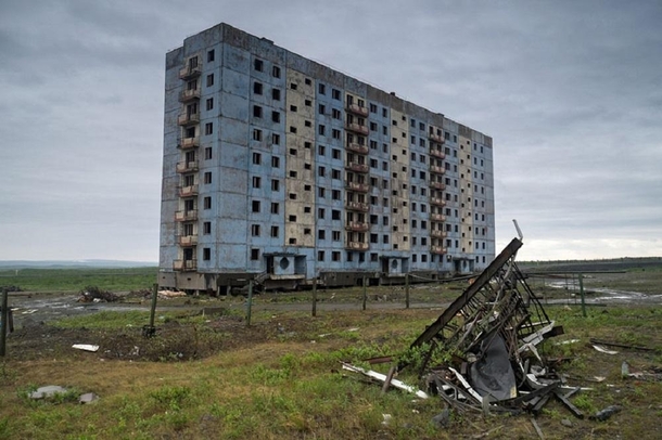 Ghost town of Alykel located above the Arctic Circle in Russia C Vladimirovich 