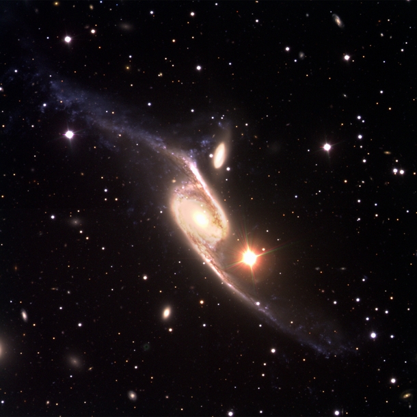 Giant Interacting Galaxies NGC IC  