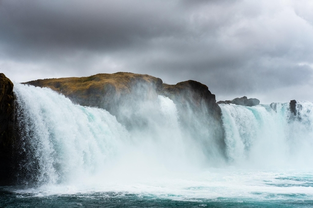 Goafoss waterfall in north Iceland  hedbergphotos