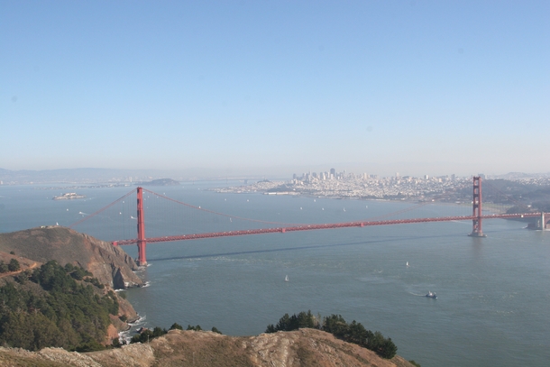 Golden Gate bridge San Francisco Alcatraz and the bay  Album in comments